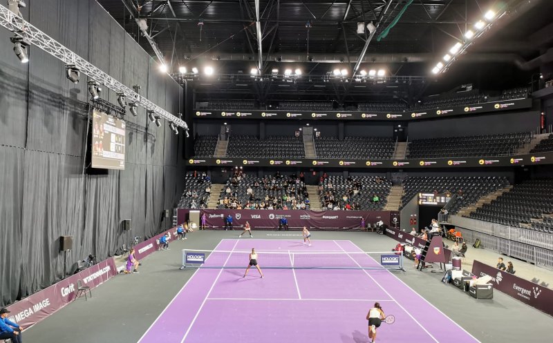 Victorie pentru favoritele Ruse și Parks pe tabloul de dublu de la Transylvania Open 2023