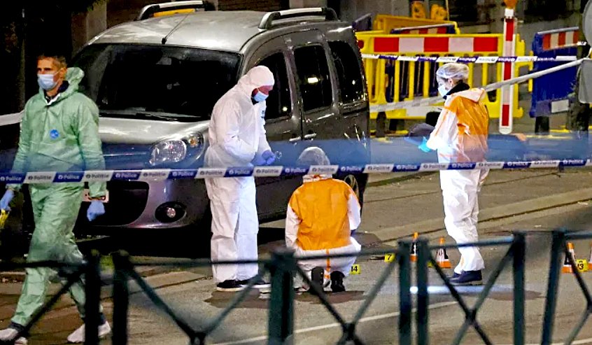 ATAC TERORIST la Bruxelles. Un tunisian a omorât doi suporteri suedezi strigând „Allahu Akbar”