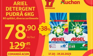 Descoperă valurile de oferte aniversare din hipermarketul Auchan! 