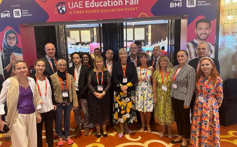 UMF Cluj a participat la Târgul Educațional BMI UAE Education Fair din Emiratele Arabe Unite