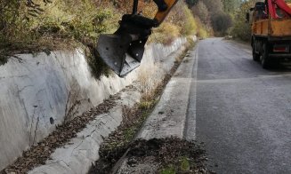 Se pune la punct un drum de munte din Cluj. În două luni va fi gata