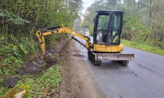 Se pune la punct un drum de munte din Cluj. În două luni va fi gata