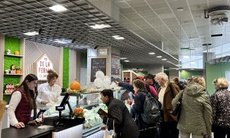 Brânza proaspătă de la fermă, mai aproape de clujeni: un nou magazin de brânzeturi ”De la Ferma cu Omenie” s-a deschis în P-ța Mihai Viteazul