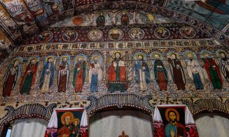 Picturile Bisericii de Lemn din Tăuți, adevărate comori ale Clujului