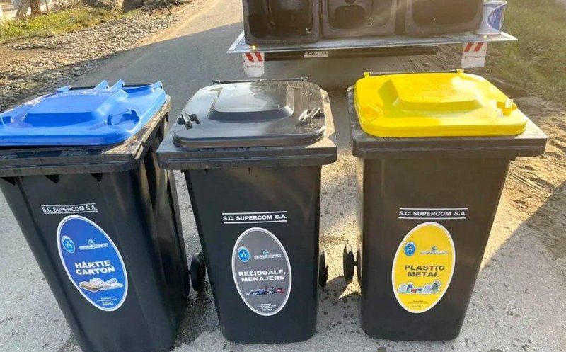 Supercom continuă distribuirea gratuită a pubelelor în cartierul Dâmbul Rotund