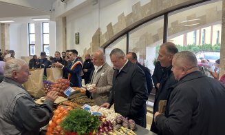 Daniel Buda, alături de Ciucă și Rareș Bogdan la inaugurarea pieței agroalimentare din Şimleu Silvaniei