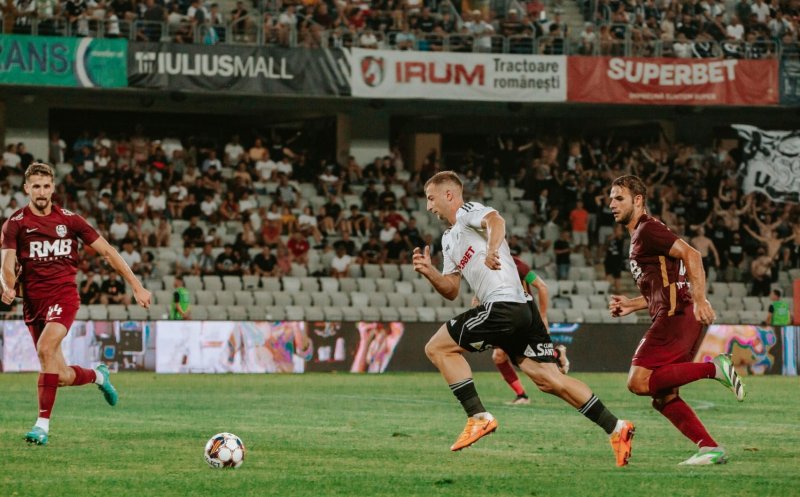 Universitatea și CFR joacă astăzi în Superligă