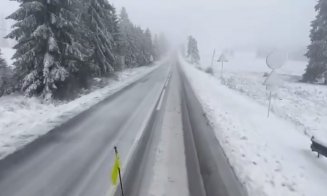 Condiții de iarnă pe mai multe drumuri din țară. Avertismentul autorităților