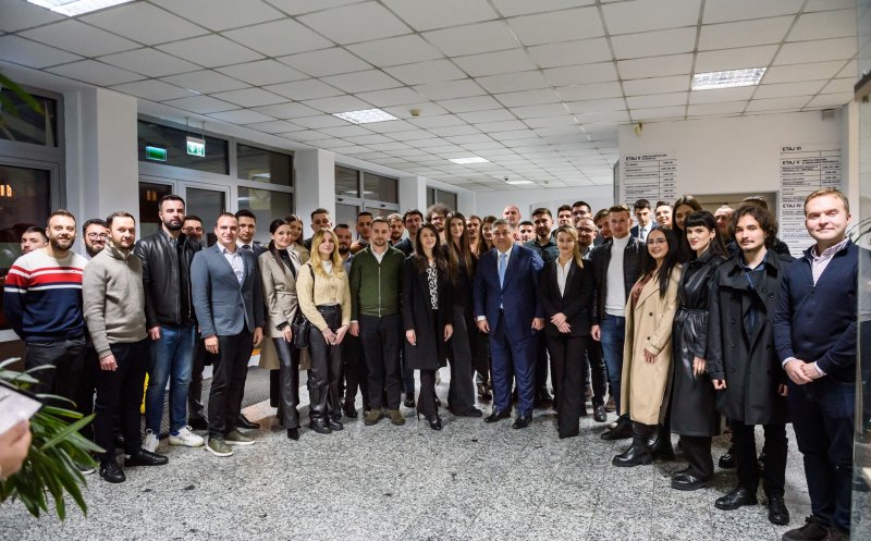 Alin Tișe, gazdă pentru tinerii liberali clujeni! Șeful CJ Cluj le-a dat sfaturi despre politică și administrație