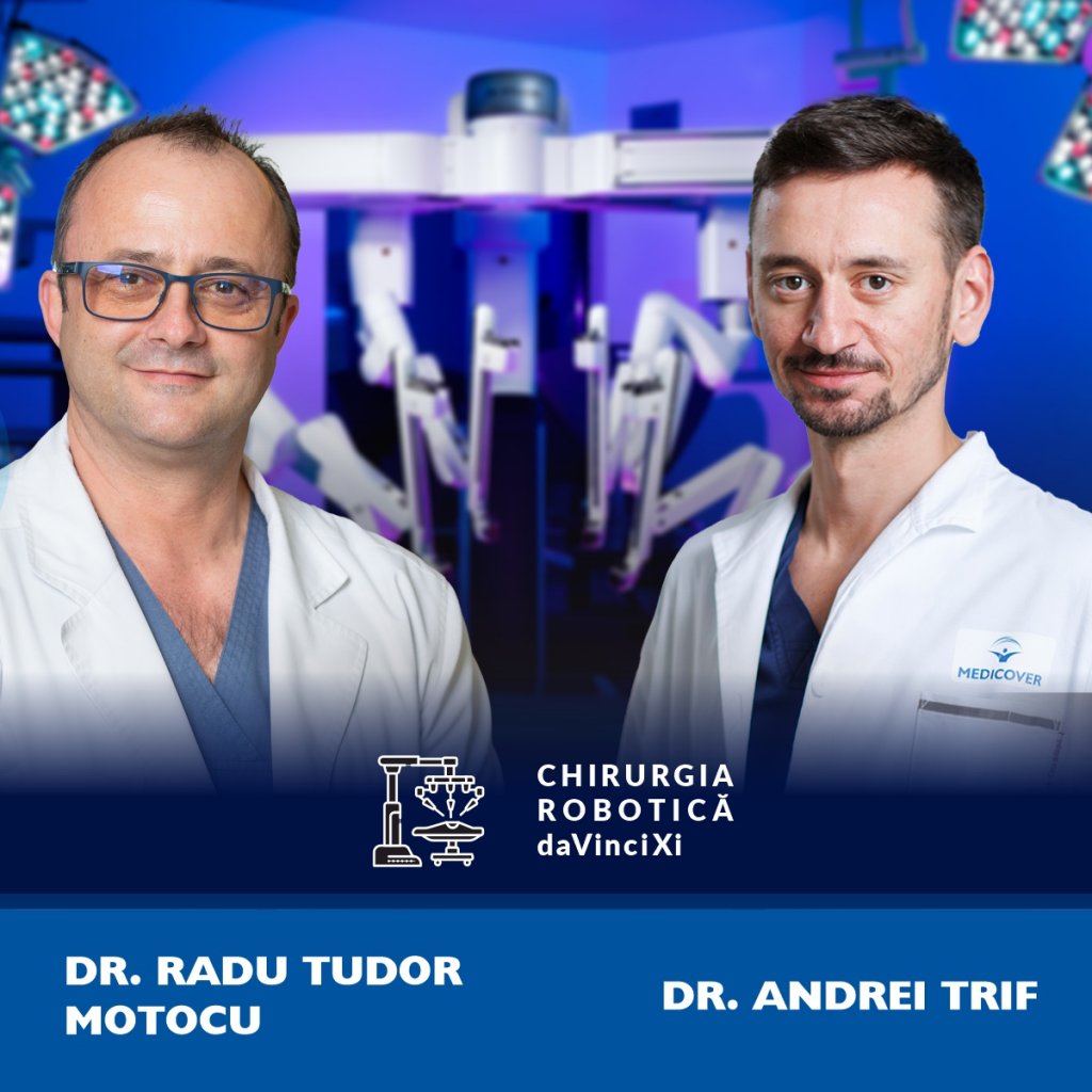 Premieră la Cluj – Intervenție chirurgicală bariatrică efectuată cu sistem robotic Da Vinci Xi la Spitalul Medicover Cluj