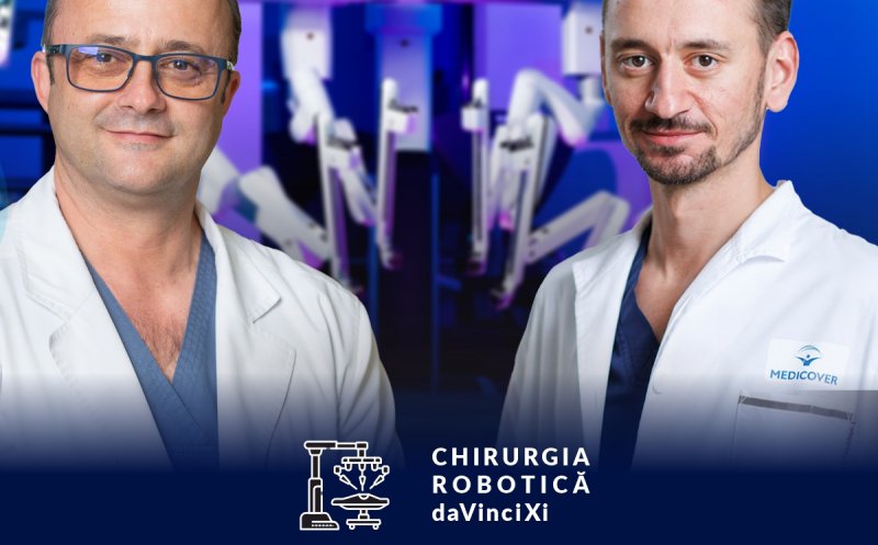 Premieră la Cluj – Intervenție chirurgicală bariatrică efectuată cu sistem robotic Da Vinci Xi la Spitalul Medicover Cluj