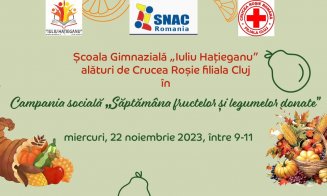 Elevii de la Școala Gimnazială „Iuliu Hațieganu” din Cluj-Napoca, misiune umanitară alături de Cruce Roșie / ”Doresc să mă implic și să fiu un model p