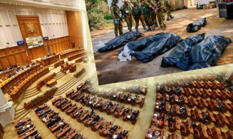 Şedinţă secretă în Parlamentul României cu filmul atacului teroriștilor Hamas de pe 7 octombrie. FĂRĂ presă, fotografii sau înregistrări