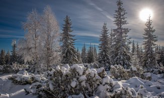 Peisaj MIRIFIC în zona de munte a Clujului! Imaginile vorbesc de la sine