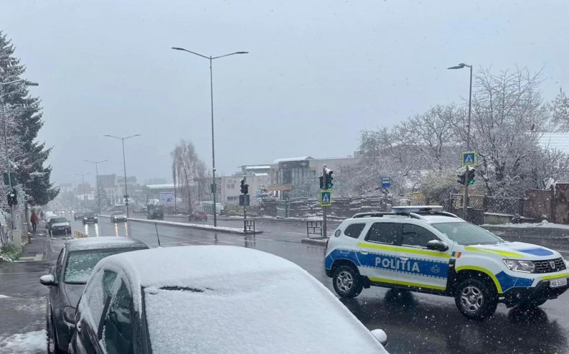 Recomandările Poliției din Cluj pentru o circulație în trafic cât mai sigură în condiții de iarnă