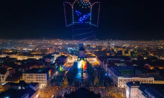 Show impresionant de drone la Cluj-Napoca: Spectacolul de Ziua Națională