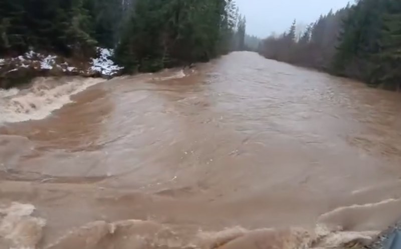 Pericol de inundații pe râurile din Cluj! Iată zonele afectate