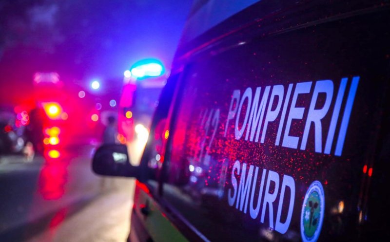 Incendiu în comuna Mociu, Cluj: Un bărbat rănit în încercarea de a stinge flăcările