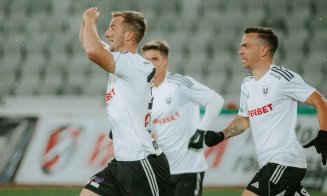 Daniel Popa, după golul care a adus victoria Universității Cluj: "Avem valoare și merităm un loc bun"