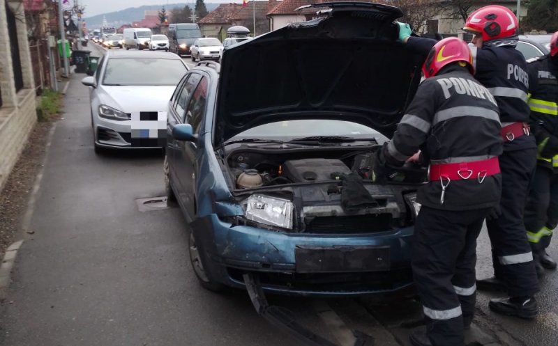 ACCIDENT cu 3 maşini la ieşire din Floreşti