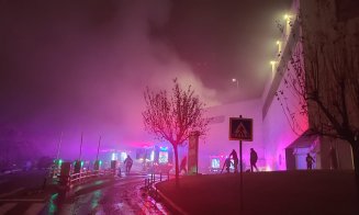 Incendiu la mall-ul din Gheorgheni. Pompierii intervin cu trei autospeciale / S-a închis hypermaket-ul, iar clienții au fost evacuați