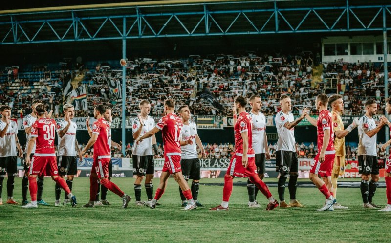 Universitatea Cluj evoluează astăzi în deplasare contra celor de la Dinamo
