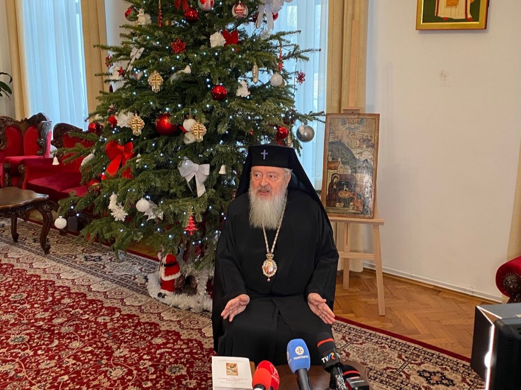 Mitropolitul Clujului, ÎPS Andrei, mesaj pentru credincioși de Crăciun: ”Să fim buni, să fim darnici și plini de bunătate”