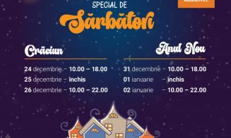 Program special de sărbători pentru Iulius Mall Cluj