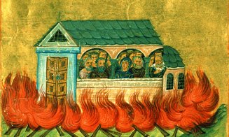 Calendar ortodox 28 decembrie. Credincioșii ortodocși îi pomenesc pe sfinţii douăzeci de mii de mucenici ce au ars în Nicomidia