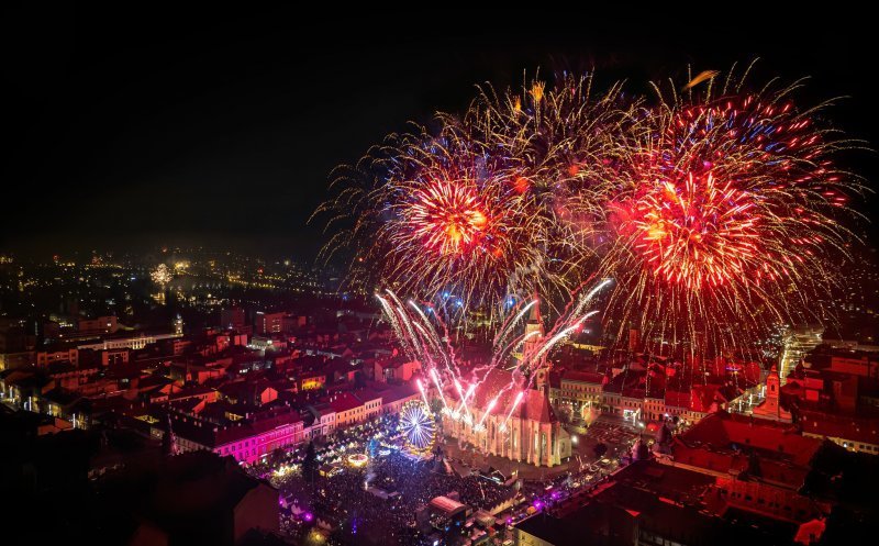 PROGRAM Revelion 2024 în Cluj-Napoca. Cine cântă în Piața Unirii