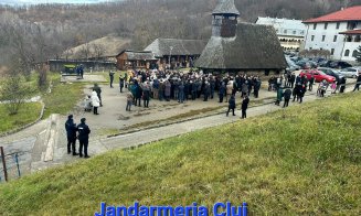 Jandarmii asigură măsurile de ordine publică de Bobotează în zona lăcașurilor de cult din Cluj