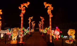 Iulius Parc s-a transformat în „The Glowing Garden”. Peste 170 de instalații luminoase în expoziția care mai poate fi vizitată până pe 20 ianuarie