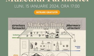 Intrare GRATUITĂ la Muzeul Farmaciei din centrul Clujului. Când se deschide Casa Hintz cu ruine romane în subsol