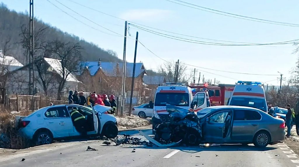 Directorul Aeroportului din Sibiu, implicat într-un accident rutier mortal. O persoană a murit, iar alte trei au fost rănite