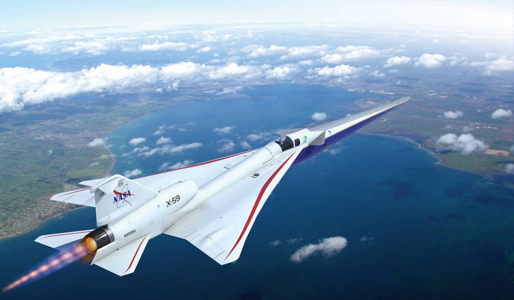 NASA a produs cel mai silențios avion suspersonic construit vreodată. Când va fi primul zbor și unde poate fi urmărit