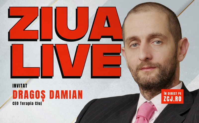 Șansa Clujului de a-și "recupera" industria / Dragoș Damian, CEO Terapia Cluj, invitat la ZIUA LIVE
