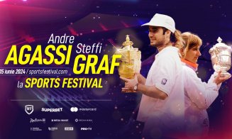 Sports Festival pregătește un nou eveniment de gală. Andre Agassi și Steffi Graf vin la Cluj-Napoca