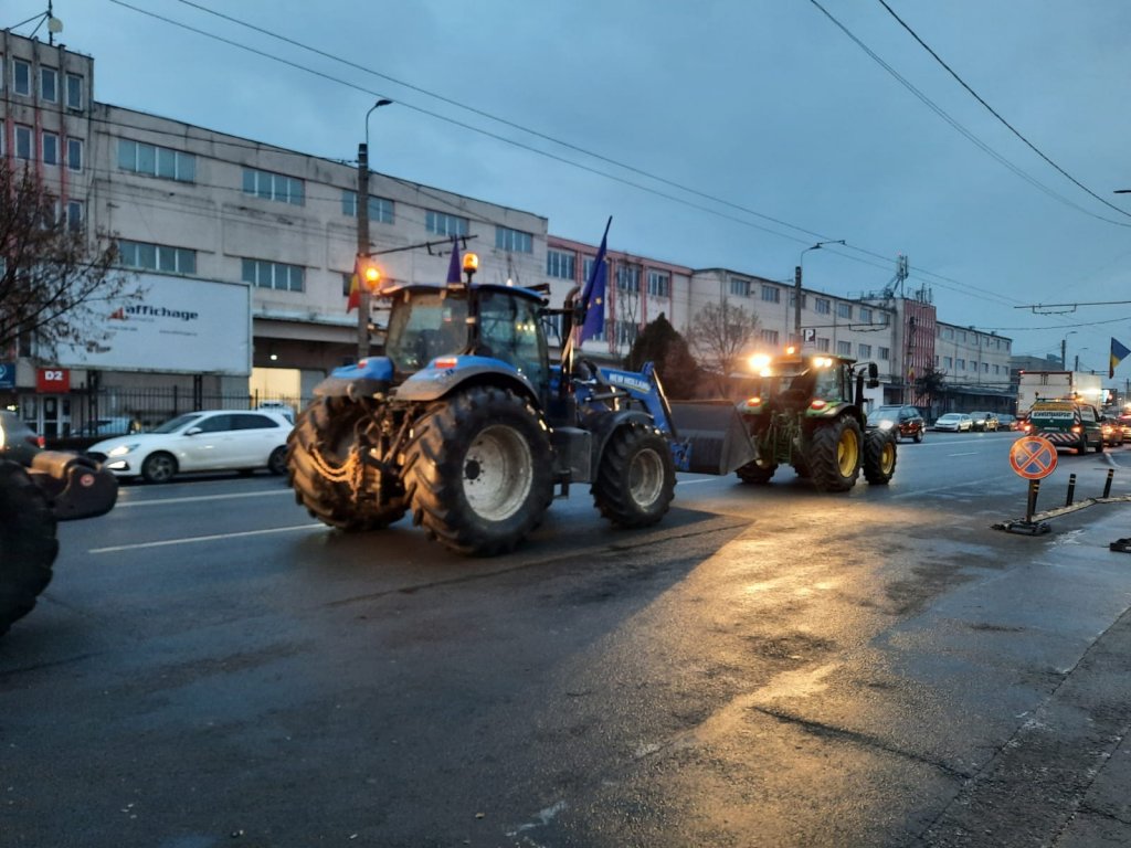 Clujul, luat cu asalt de fermieri și transportatori