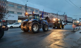 Clujul, luat cu asalt de fermieri și transportatori