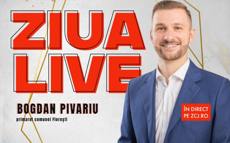 Primarul Bogdan Pivariu, invitat la ZIUA LIVE / Pe ce va fi cheltuit bugetul record al comunei Florești