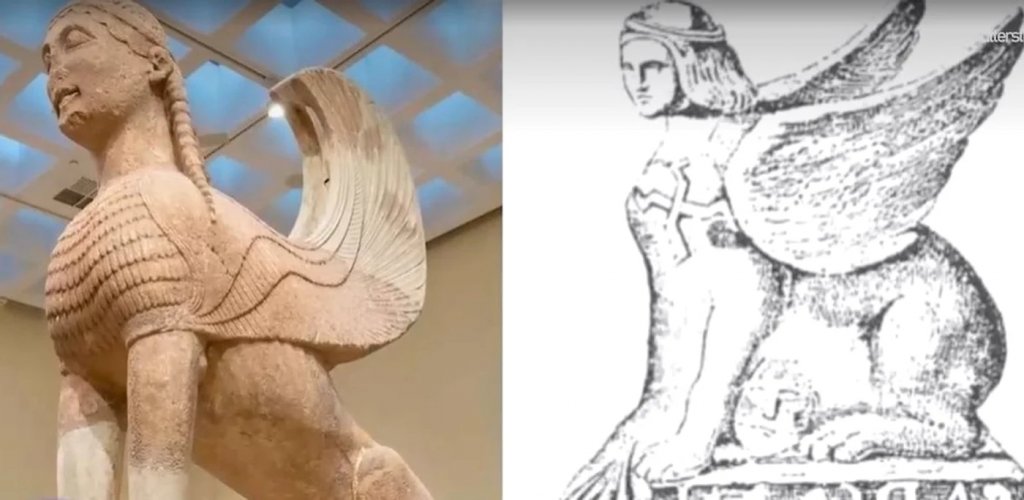 Misterul sfinxului antic descperit la Turda a fost descifrat