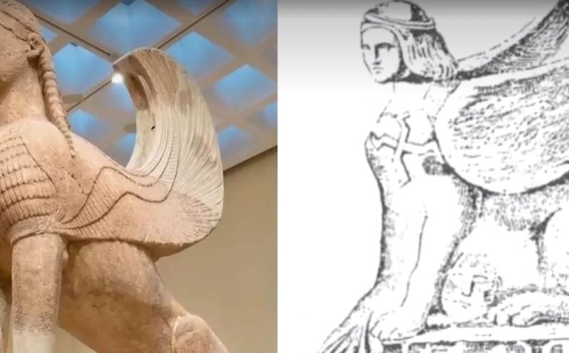 Misterul sfinxului antic descperit la Turda a fost descifrat
