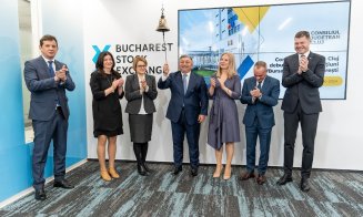 Obligaţiunile emise de Consiliul Judeţean Cluj, în valoare de 76 mil. euro, au debutat la Bursa de Valori Bucureşti