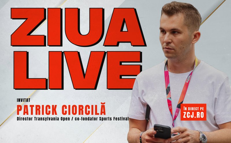 Directorul Transylvania Open, Patrick Ciorcilă, vine la ZIUA LIVE