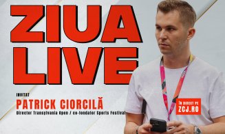 Directorul Transylvania Open, Patrick Ciorcilă, vine la ZIUA LIVE