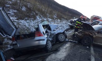 Accident la ieșirea din Gilău. Un bărbat a murit