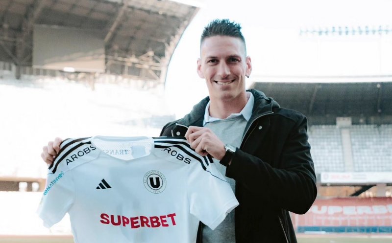 Federico Anselmo, primul mesaj după transferul la Universitatea Cluj