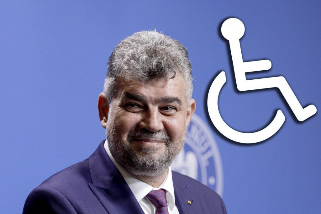 Ciolacu se întrece în promisiuni: Indemnizațiile persoanelor cu handicap se vor mări