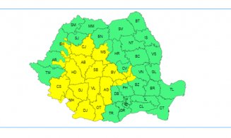 Vânt și ninori, în weekend. Avertizare de COD GALBEN și la Cluj