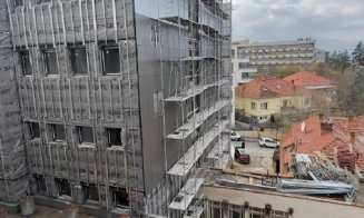 Noul Centru de Patologie Vasculo-Cerebrală și Neurochirurgie din Cluj e pe jumătate gata. Investiția se ridică la 230 de milioane de lei